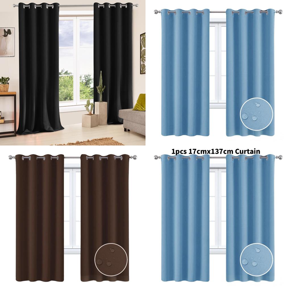 Wasserdichter Outdoor-Canvas-Vorhang mit vollständiger Lichtblockierung für Balkon- und Terrassenbereiche