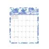 Magnetic Wall Calendar Floral Design 2026 Monthly Overview Planner Thick Paper Ample Writing Space Calendar Home Office School Kitchen Decor