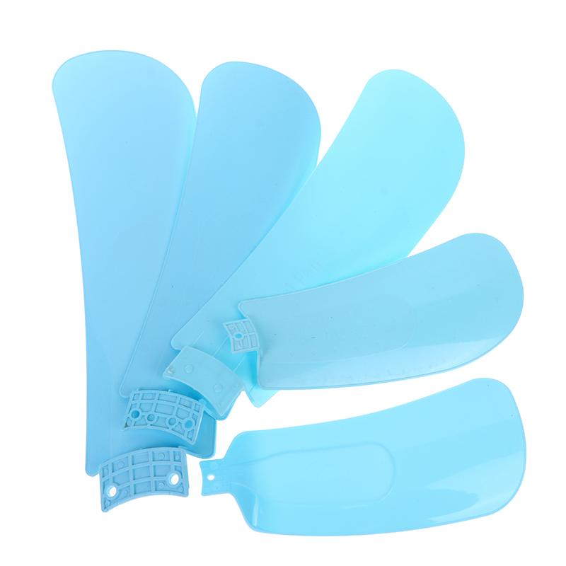 1Pc/5Pcs Durable Plastic Fan Blades Universal Direct Insertion Small Fan Leaves S/M/L Replacement Accessories For Diy