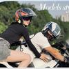 Motorcycle Helmets Half-helmets Men Women Built-in Double Lenses Covered Motorcycles Three-quarters Riding Electric Vehicles