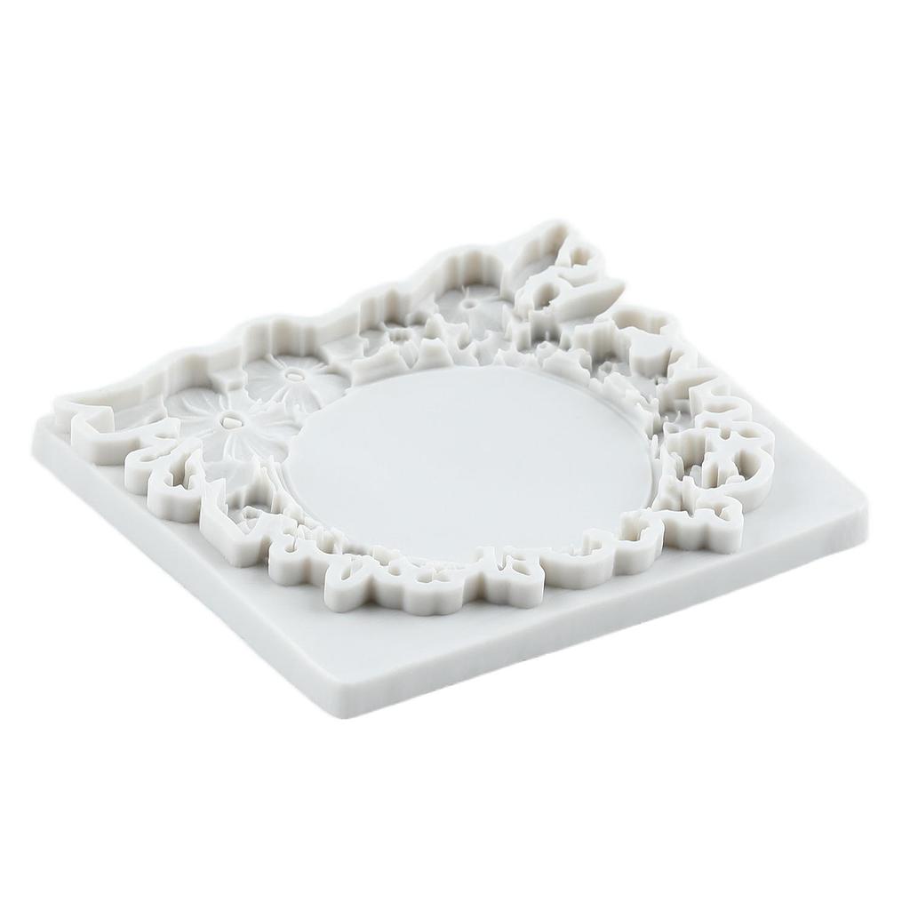 Picture Frame Silicone Molds Photo Frame Fondant Mold Cake Decorating Tools Cupcake Topper Candy Resin Clay Chocolate Gumpaste Mold