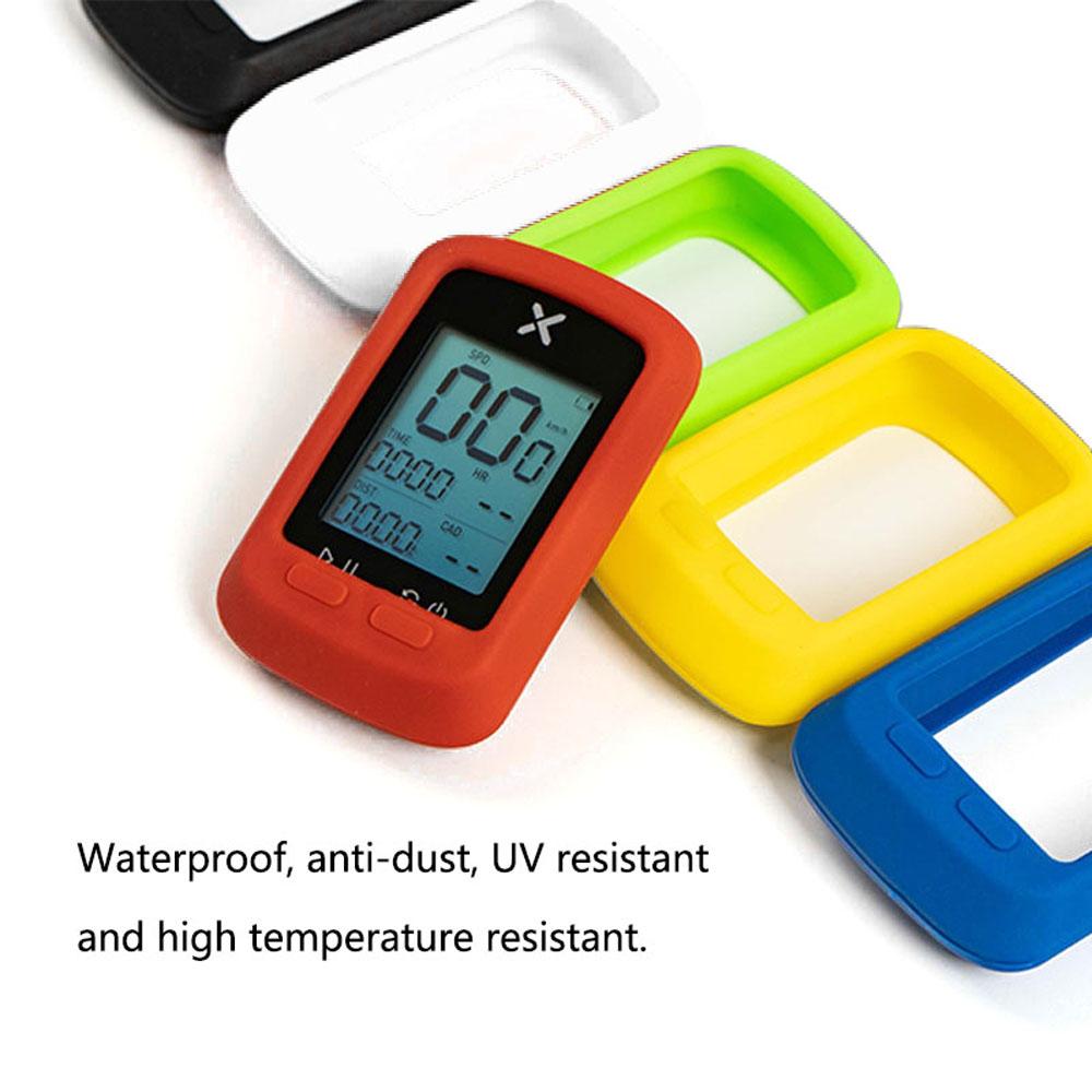 Sykkelcomputer silikonetui Beskyttende deksel Vanntett anti-støvbeskytter kompatibel med G/G+