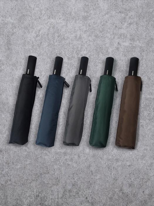 Gotivathy Easy Close 3-Stage Automatic Umbrella Large, Lightweight, Luxury, Durable Folding Deep green