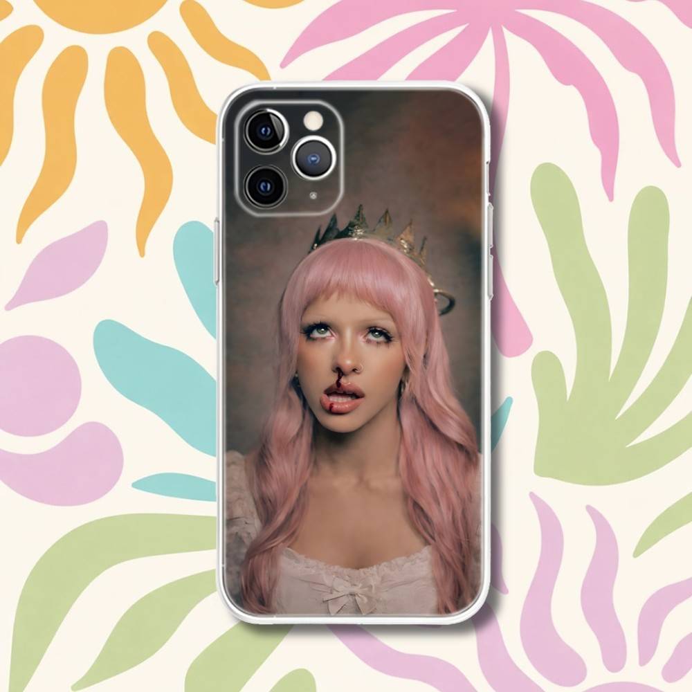 

M-Melanie Martinez HADES Phone Case For iPhone 17,16e,16,15,14,13,12,11 Mini Pro Max X,XR,XSMAX 8,7 Air Plus Transparent Soft iPhone14ProMax