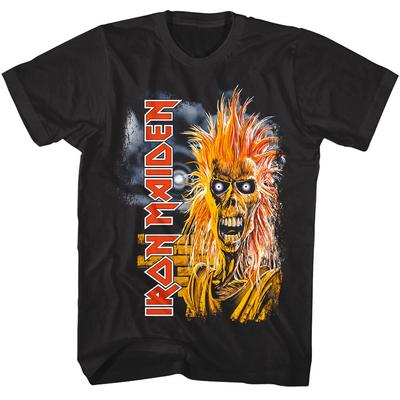 Iron Maiden Album s vlastním názvem Pánské tričko Eddie Heavy Metalová rocková kapela Koncert