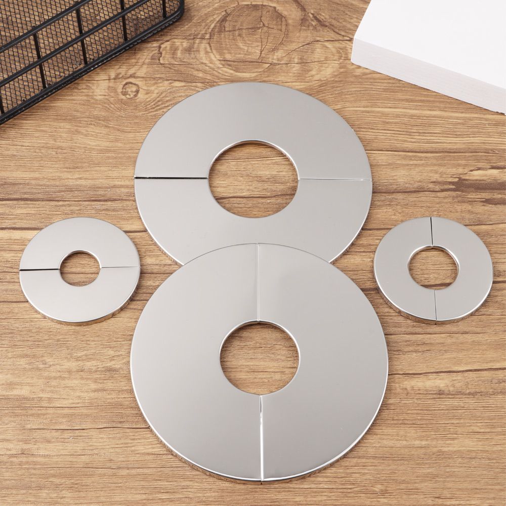 1Pcs New Pipe Wall Covers Faucet Decorative Cover Stainless Steel Shower Faucet Cover Faucet Accessories Bathroom Hardware