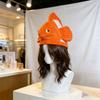Creative Cartoon Fish Hat Funny Halloween Headgear Fish Head Cover  Role Playing