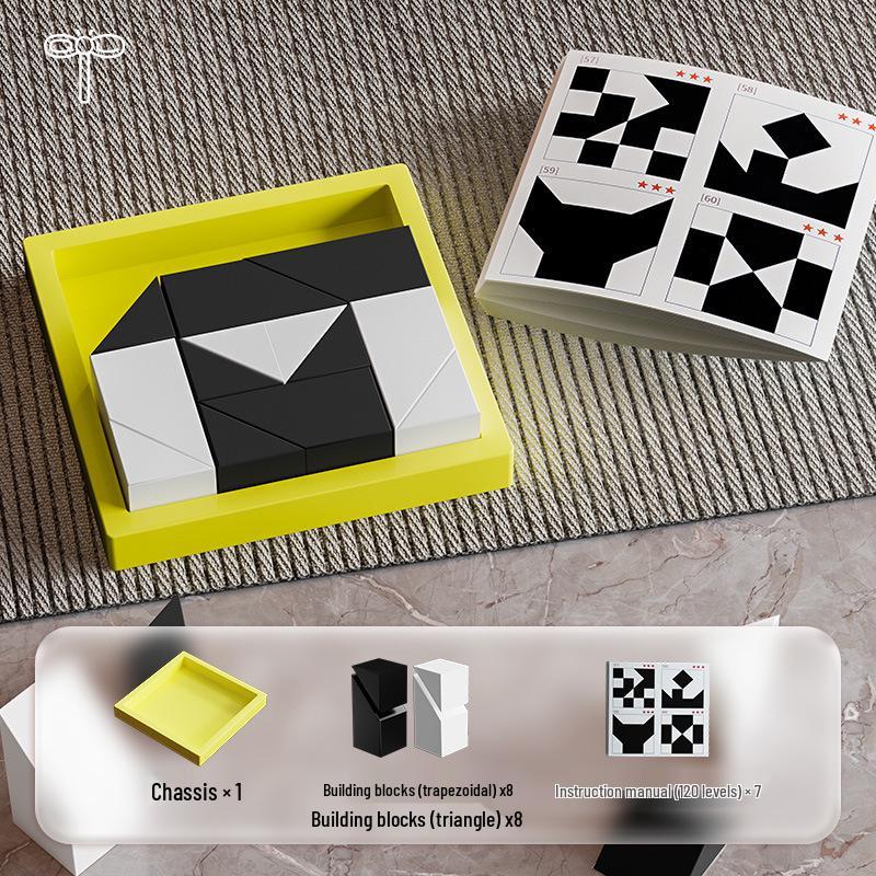 Children s Interactive Building Blocks Puzzle - Enhances Spatial Thinking & Imagination