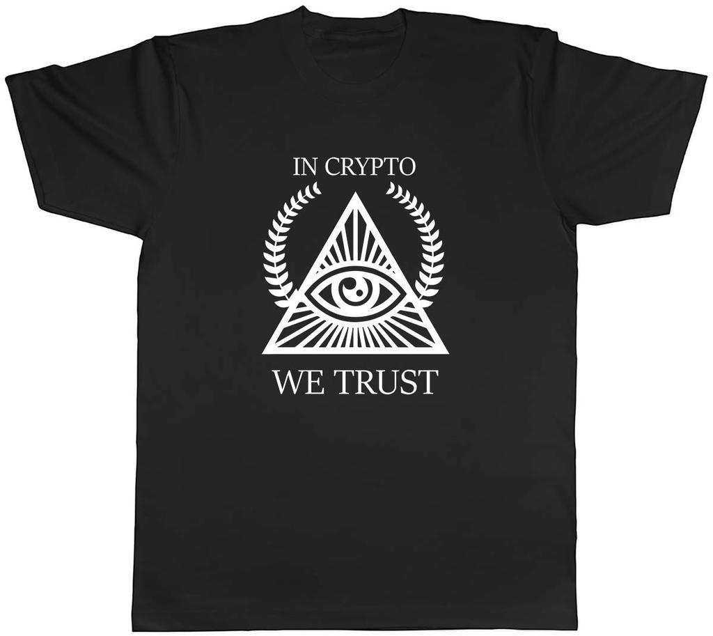 In Crypto We Trust Unisexs Unisex TShirt Tee