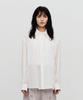 Sillot Block Stripe Oversized Shirt (White)