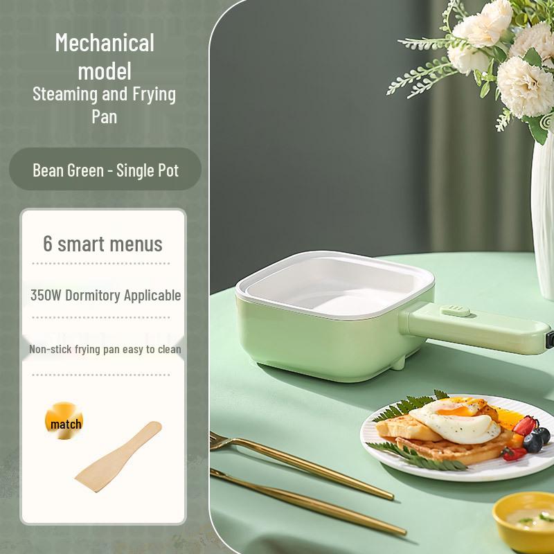 Non-Stick Egg Dumpling & Roll Maker: Steam, Cook, Fry - Perfect for Small Breakfasts Square Non-Stick Mini Frying Pan