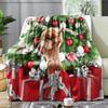 Cozy Christmas Plaid Throw Blanket Soft Flannel Bedspread for Winter Decorative Sofa Cover Perfect Holiday Home Bedding Gift