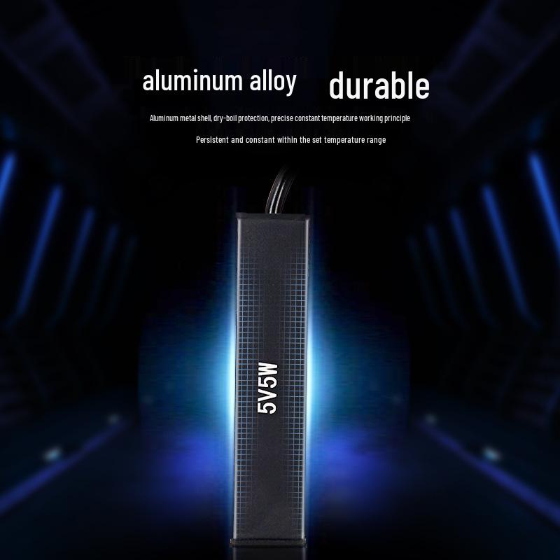 Mini Heating Rod for Small Fish Tanks: USB-Powered Automatic Temperature Controller for Turtles and Tropical Fish