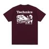 T-shirt Technics insegnali bene Giradischi DJ Musica House Techno Elettronica Cotone T-shirt Uomo Nuova Maglietta Top Donna