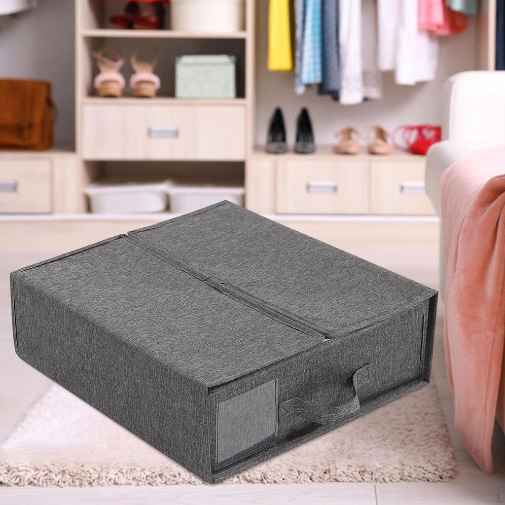 Bed Sheet Organizer Storage Solution for Bedroom Linens