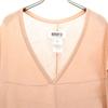 Maison Martin Margiela Made In Italy No Sleeve V-neck Cotton Knit One Piece Women Used