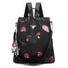 New backpack femininity Oxford cloth three-purpose anti-theft backpack