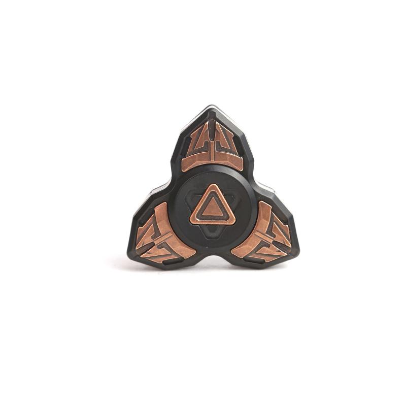 

EDC Наконечник пальца Гироскоп Наконечник пальца Волчок Офисные игрушки для снятия стресса Игрушки для СДВГ Тревожности Стресса Для взрослых Детей Подарок чёрный