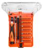 Precision screwdriver bits with handle 45 pcs.