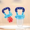 3 Pcs Baby Fruit And Vegetable Teether Food Supplement Bite Le Silicone Baby Feeding Tableware