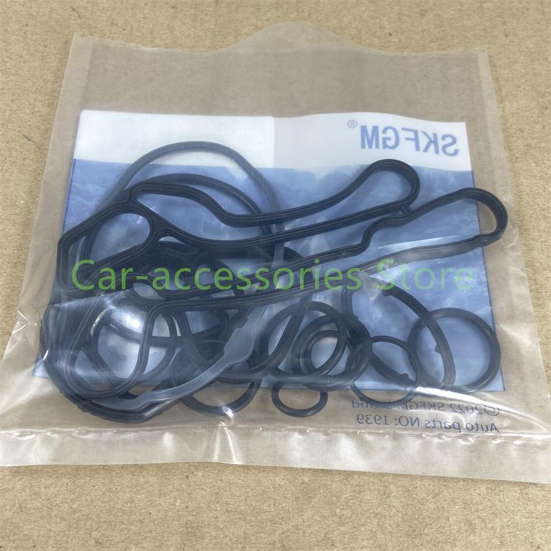 Original Engine Oil Cooler Gasket Seal Set 2724577 For Chevrolet Aveo Trax Cruze 1.6L 1.8L Orlando Sonic Croma Opel Astra Zafira