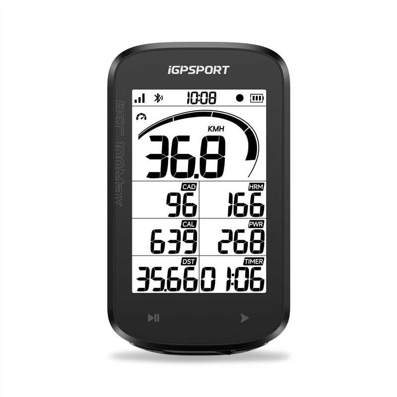 

iGPSPORT BSC100MAX 3.0-inch GPS Cycling Computer with Bluetooth 5.0, Smart Reminders, Smart Light Integration, IPX7 Waterproof, 40 Hours of Battery
