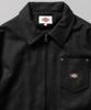 Dickies Wool Zip-Up Chore Jacket Black