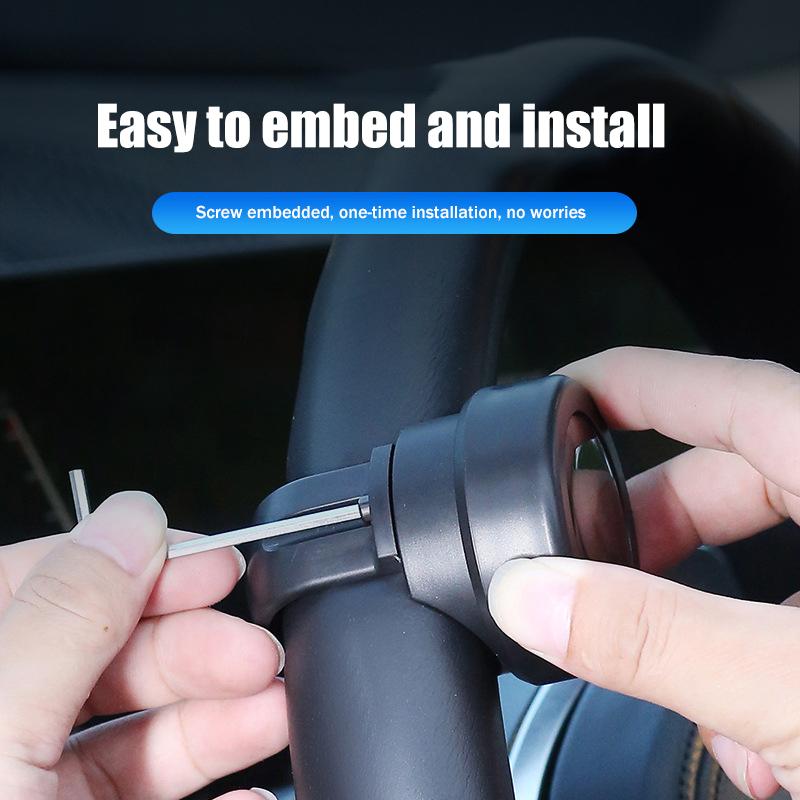 Universal Car Steering Wheel Booster Ball Labor Saving Turning Spinner Knob Bearing Power Handle Holder Automotive Accessories