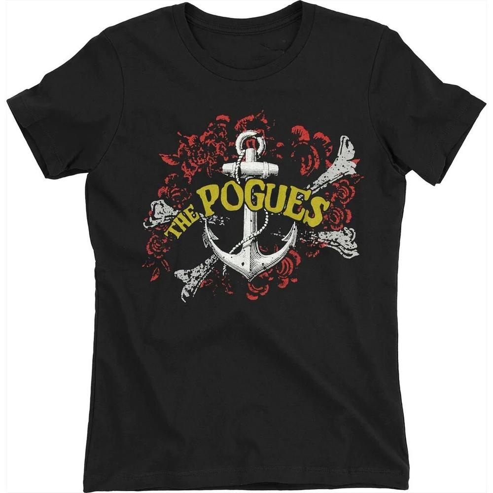 Vtg The Pogues Band Music Tour Cotton Black All Size Men Women Shirt TR222 Unisex T-Shirt M