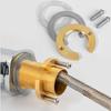 C Type Tap Faucet Anti-loosing Nut Cap Kitchen Fixing Fitting Kit Home Wash Basin Tool Fastening Circlip Washer Fixture Parts