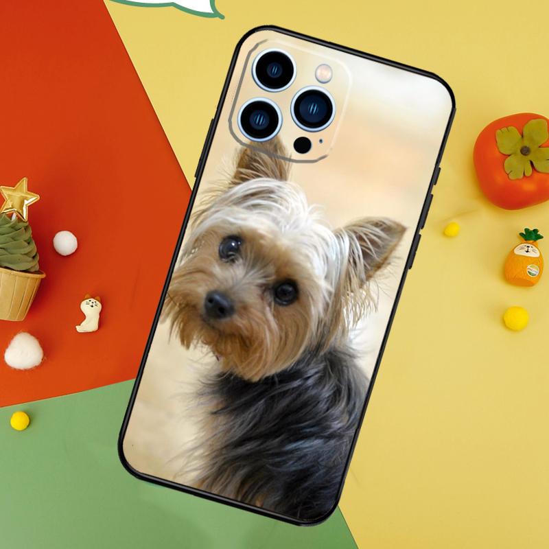 Yorkshire Terrier Dog Phone Case For iPhone 17 Pro Max 16 15 14 13 12 11 Pro Max Plus 12 13 Mini 16e 17 Air Cover