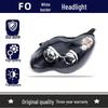BYD F0 Front Headlight Assembly - Single Piece Packaging