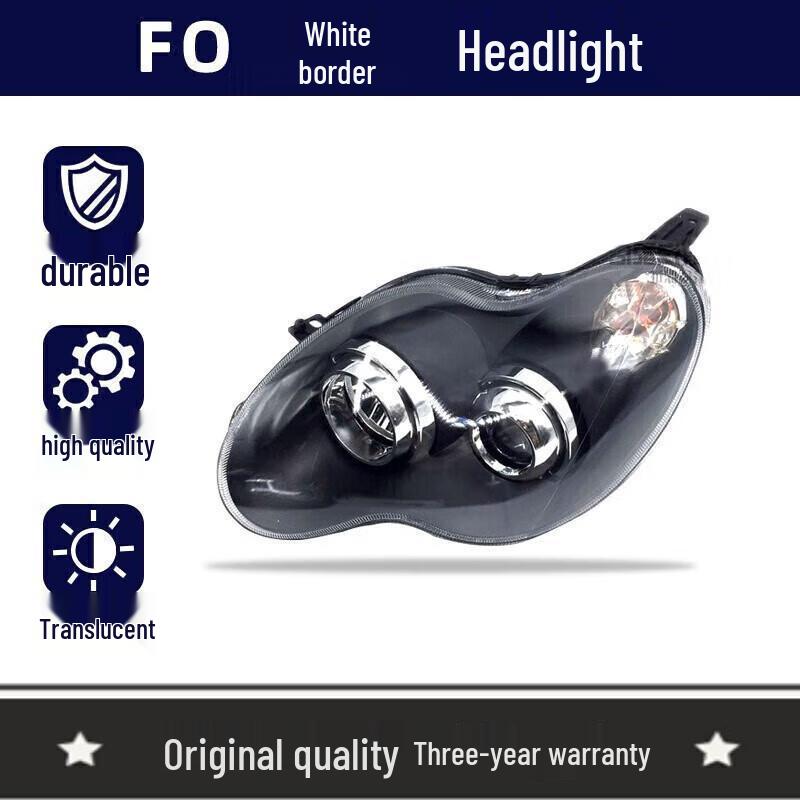 BYD F0 Front Headlight Assembly - Single Piece Packaging