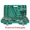 121-Piece Ratchet Wrench & Socket Tool Set