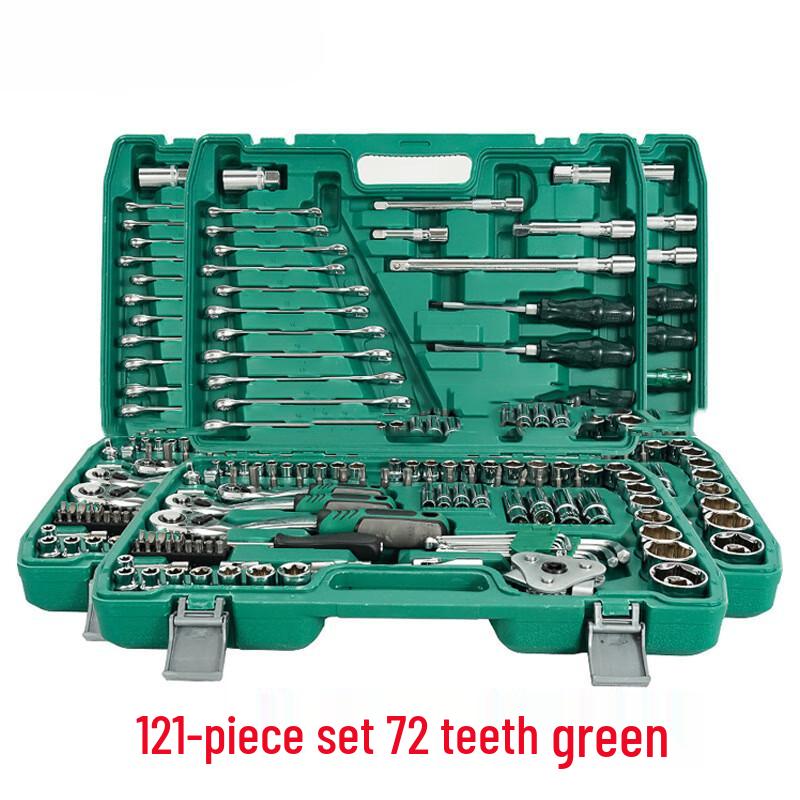 121-Piece Ratchet Wrench & Socket Tool Set