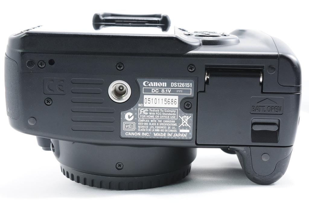 Canon EOS Kiss Digital X Digital SLR Camera Black Body, (KISSDXB-BODY)