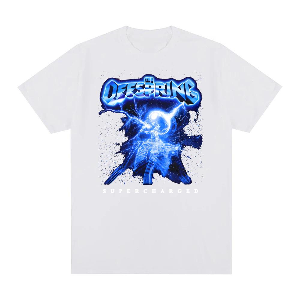 Přeplňovaný Kostlivec 2025 nové TRIČKO The Offspring Grunge KAPELA Tričko Léto Hip Hop Krátké Tričko 100% Bavlna Vysoce Kvalitní Trička