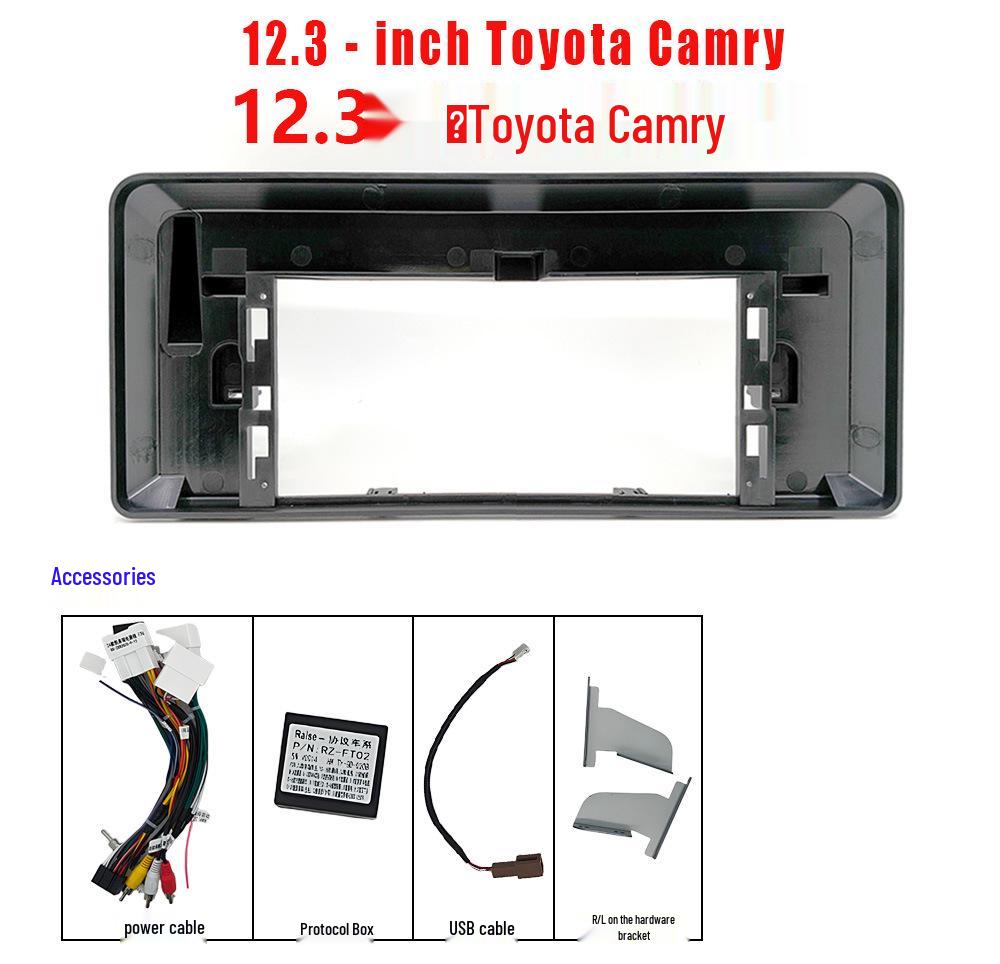 2024 Toyota Camry Navigation Frame Modification Kit 12.3 inch