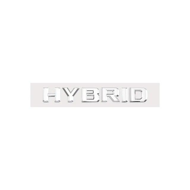 Auto 3D Hybrid Fender Trunk Buchstaben Logo Abzeichen Emblem Aufkleber Aufkleber Für Mercedes Benz S400 E350 GLE450 W211 W212 W163 w221 W222