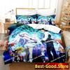 PLASTIC MEMORIES Bedding Set Printed Bed Set With Pillowcase Bed Duvet Cover Soft Single Double For Queen Super King Size