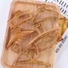 And Autumn Fashion Design Temperament Metal Wood Grain Hair Claws Shark Grab Clip Women Hair Accessories Korean Style Hair Claw