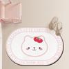 Toilet Cartoon Mat Bathroom Absorbent Mat Toilet Non-slip Door Mat Door Mat Carpet Bedroom Can Be Washed By Hand