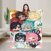 Alien Stage Anime Character Poster Plush Blanket Girls Boys  Flannel Bedding Throws For Couch Bed Super Warm Quality Bedspread