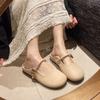 2025 New Summer Bag Head Half Slippers Fashion Casual Lazy One Pedal Heelless Beanie Shoes French Slippers