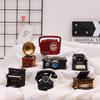Vintage Retro Radio Pianos Kameras Telefon Modell Ornament Antik Wohnbüro Ornament Geschenk