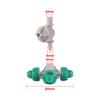 Orifice 0.5mm Cross Atomizing Micro-Nozzles Kit 6mm Hanging Vertical Misting Sprayer Landscaping Cooling Dust Removal Sprinkler