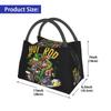 Ratfink Ride Insulated Lunch Bags for School Office Rat Fink Waterproof Thermal Cooler Bento Box Women Lunchbag