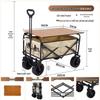 Outdoor Foldable Camping Cart with Table