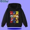 PAW Patrol 2026 Kids Hooded Sweatshirt for Autumn/Winter Long Sleeve 2026 New Style Boys' and Girls' Cartoon Print Sweater