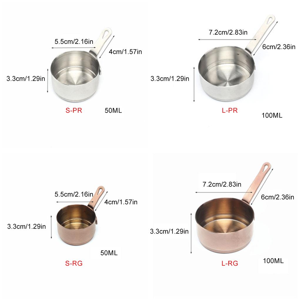 Mini Saucepan Set For Chocolate Melting And Butter Heating Practical Stainless Steel Pots For Coffee Or Milk